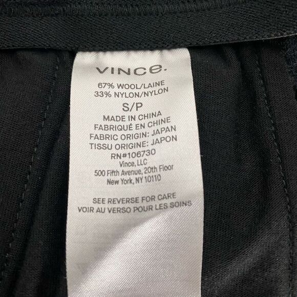 Vince Tapered Wool Blend Pull On Pant size Small - Picture 8 of 8